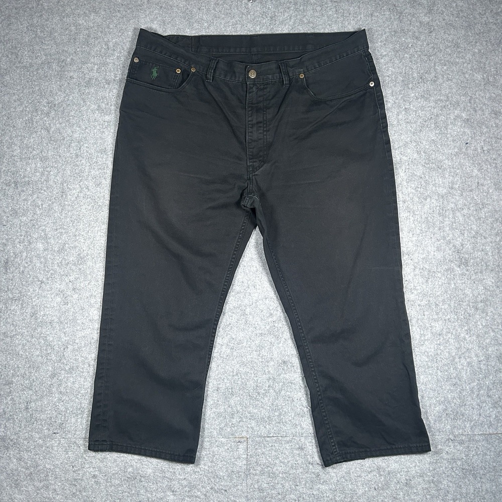 Polo Ralph Lauren Denim‎ Jeans Men's Size 40(39x26)  Black 650 Classic Straight